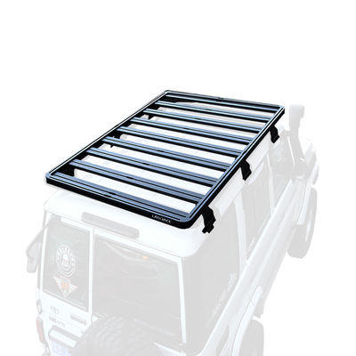 รุ่น Land Cruiser LC76 ซีรีส 4x4 รางหลังคาติดตั้งสีดํา AL6063 SS304 สําหรับ Toyota