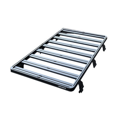 รุ่น Land Cruiser LC76 ซีรีส 4x4 รางหลังคาติดตั้งสีดํา AL6063 SS304 สําหรับ Toyota