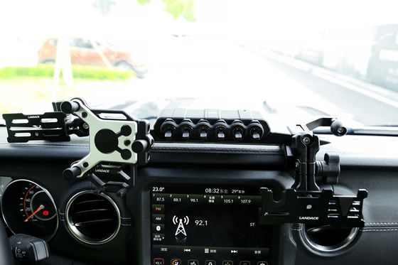 OEM รถถือโทรศัพท์มือถือ Bแร็คet อลูมิเนียมสลัดสําหรับ JEEP