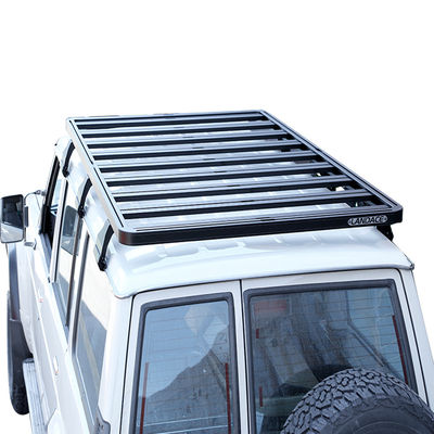 2100X1300mm ขาวเคลือบหลังคา แร็ค กระเป๋าสําหรับ Nissan Patrol Y60 ปิดถนน Adventure