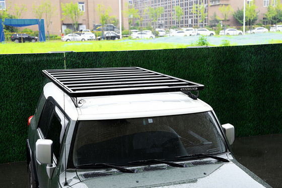 ขนาดที่กําหนดเอง อลูมิเนียมสับสนธิ แร็ค หลังคาสําหรับ FJ Cruiser 4x4 อะไหล่รถเบา