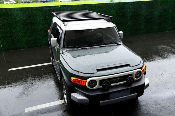 ขนาดที่กําหนดเอง อลูมิเนียมสับสนธิ แร็ค หลังคาสําหรับ FJ Cruiser 4x4 อะไหล่รถเบา