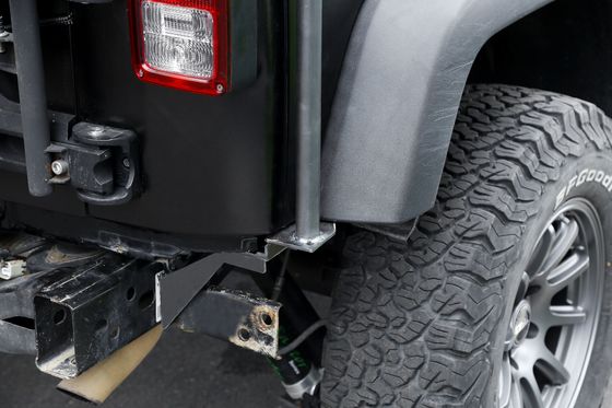 Jeep Wrangler JK Gutter Clamp การติดตั้งอัลลูมิเนียมสกัด หลังคา แร็ค กระเป๋าเดินทาง Bแร็คet Gear Platform