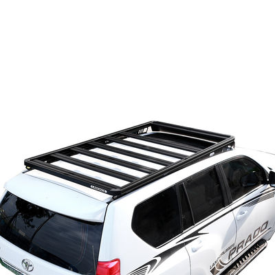 เครื่องบรรทุกหลังคารถยนต์สําหรับ Toyota Prado Land Cruiser Lc150 เครื่องตกแต่งฝนที่เรียบ