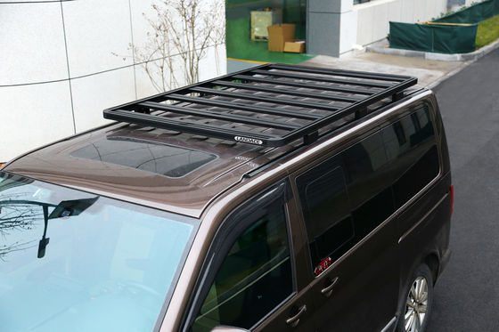 4WD Off-ถนน VW Multivan Car หลังคา แร็คs พร้อมแพลตฟอร์มเหล็กอัลลูมิเนียมและ 20 กิโลกรัม