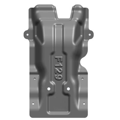 หนา 5 มิลลิเมตร ดํา Radiator Skid Plates สําหรับ Toyota 4นักวิ่ง ภายในร่างกายปกป้องเครื่องยนต์