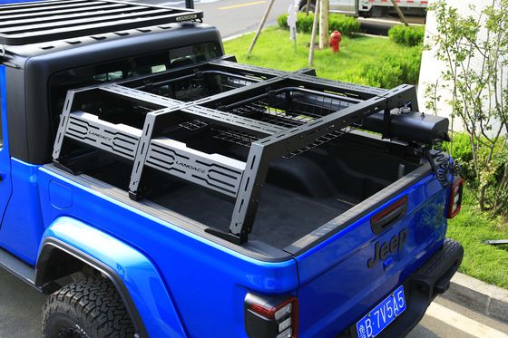 GMC Sievra 1500 รถบรรทุก เตียง แร็ค มังกะนิสสแตนเลส แร็คs หลังสําหรับ pickups