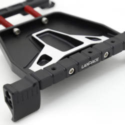 สีดํา 4x4 คัน Dash โทรศัพท์ถือสําหรับยืดหยุ่นมุม กลางคอนโซลกอง SET D