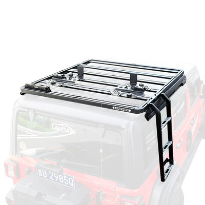 OEM ยอมรับ แร็ค หลังคาบันไดข้างสําหรับ Jeep Wrangler JL JK ง่ายในการติดตั้ง