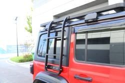 อิเล็กทรโฟเรซิสทน UV และบันไดข้างเคลือบผงสําหรับ Jeep Wrangler JL JK