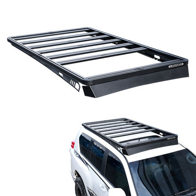 มหาวิทยาลัยบนหลังคา 4x4 หลังคากระเป๋าสําหรับ LC150 LC200 อลูมิเนียมสลัดเงินและดํา