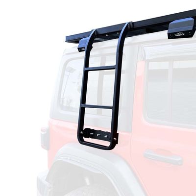 การติดตั้งง่ายบันไดข้างสองบันไดหลังคารถสําหรับ JEEP Wrangler 2018-2023 JL JK
