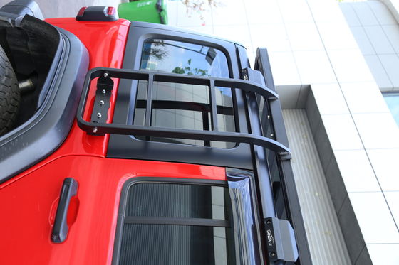 การติดตั้งง่ายบันไดข้างสองบันไดหลังคารถสําหรับ JEEP Wrangler 2018-2023 JL JK