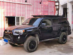 ครุภัณฑ์กันชนหน้าป้องกันสําหรับ Toyota 4นักวิ่ง พร้อมพกพานยางและตัวถือเจอร์ริคาน