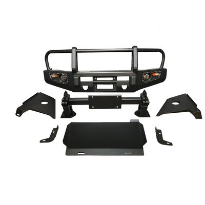 Toyota 4นักวิ่ง Front กันชน Kit พร้อมตัวพกยางและตัวถือ Jerrycan ความหนา 3.5-5 มม
