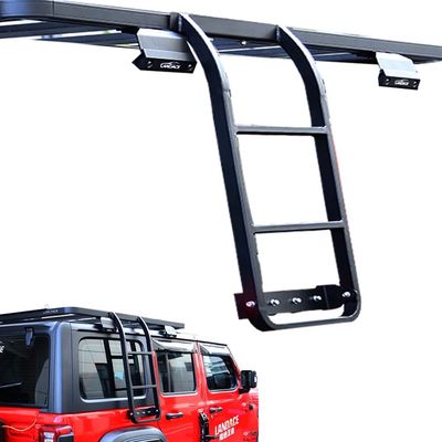 2018-2023 Wrangler JL JK ส่วนหลัง JEEP JL ลําบันด้านดําสําหรับการตกแต่งการป้องกัน