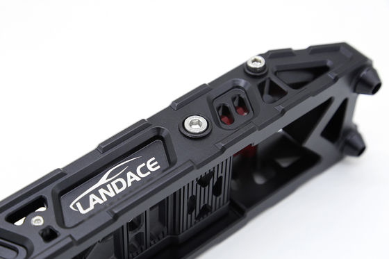 Jeep Wrangler ประตูรถยนต์ ขับขวางบันไดบันได 2 ชิ้น/ชุด สีดํากับ ISO9001/TS16949