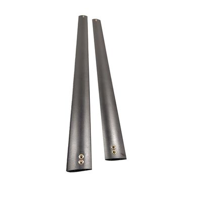 เงิน 4นักวิ่ง Cross Bar สําหรับ แร็ค หลังคา 5KG รถ หลังคา
