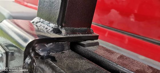 สีดําเหล็ก Hitch Mount แผ่นขนยางสํารองสําหรับ Toyota Bike Carrier การปรับปรุง