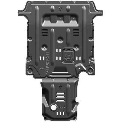 Alfa Romeo Giulia ป้องกันเครื่องยนต์ด้วย แม็กนีเซียม อัลลูมิเนียม สังกะสีดํา