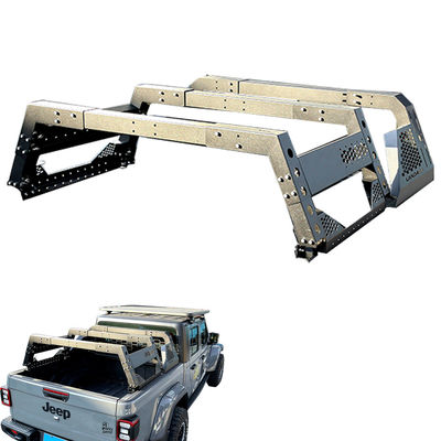 Jeep Gladiator JT แถวสระว่ายน้ํา แร็ค กับ สากล ปรับระดับ Roll Bar Bแร็คets 1336 * 1529 * 505
