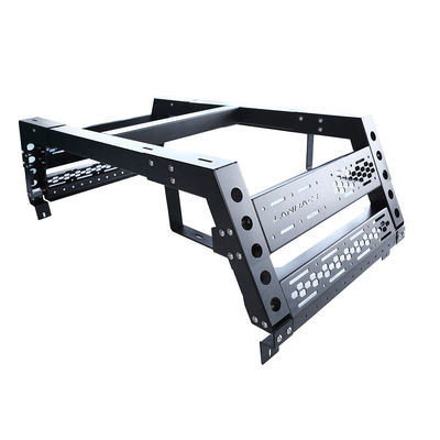 พาวเดอร์ดําเคลือบทั่วไป รถบรรทุก เตียง แร็ค สแตนเลสสูงสําหรับ Jeep ออโต้รับกระเป๋าเดินทาง