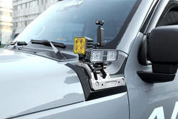 JEEP Wrangler Off-ถนน Light Mounting Bแร็คets CNC เครื่องแปรรูปสําหรับถังหินขนาดใหญ่ 300