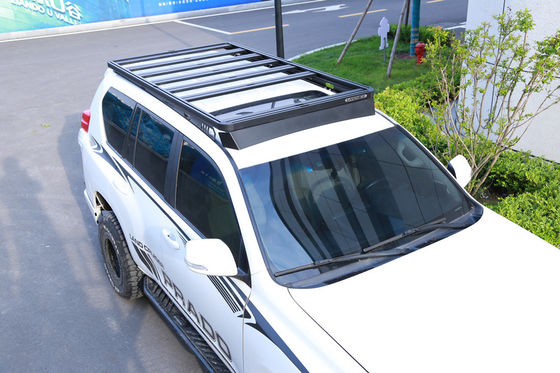 พลาตฟอร์มเรคหลังคาสําหรับ Toyota Land Cruiser Prado LC150 ซีรีส์ ดีสําหรับกิจกรรมแคมป์