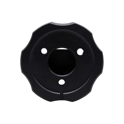74*74*30mm สีดํา อลูมิเนียมสกัด แอนเทนน่า ฐานปกหลักสําหรับ Jeep Wrangler JL JK