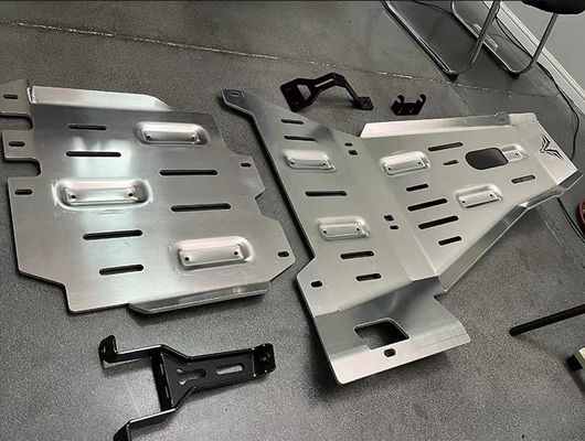 1810*870*8mm อลูมิเนียมสกัด ภายใต้เครื่องยนต์ปก ป้องกันสกิดเพลตสําหรับ Jeep Wrangler JL