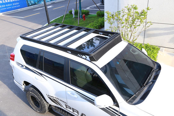 4X4 รากหลังคา อลูมิเนียมสกัด รถ สากล รากหลังคา สําหรับ Toyota Lc70 การตัดเลเซอร์