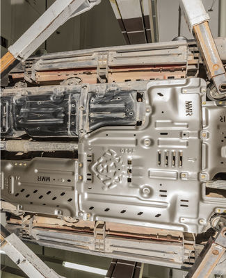 5 มิลลิเมตร ความหนาอลูมิเนียม ส้ม Set Wrangler JL Skid Plate 19 สําหรับการทํางานนอกถนน