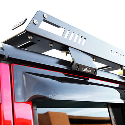 JEEP 4x4 อลูมิเนียมสกัดรถหลังคา ถังกระเป๋าเดินทาง พลาตฟอร์ม หลังคา แร็ค Basket สําหรับ JK JL TJ