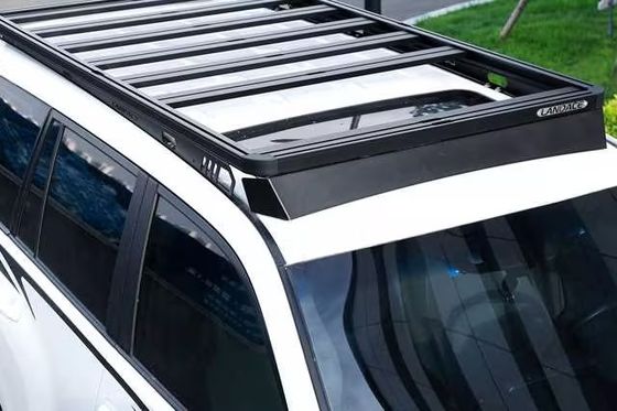 รากหลังคารถยนต์แสงอาทิตย์สแตนเลสอลูมิเนียมสากลทนทาน สําหรับ Toyota Land Cruiser Prado LC 150