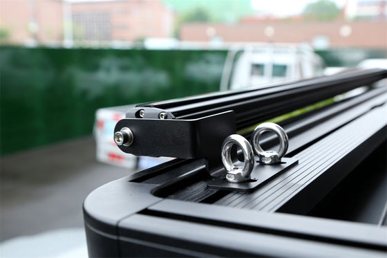 304 สแตนเลส Flat หลังคา แร็ค Light Bar Mounting Bแร็คet สําหรับ 0.209kg / pcs สีดํา