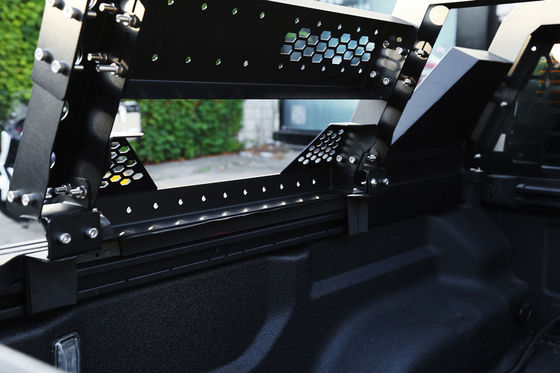 ปรับขีดขุ่นเคลือบม้วน Bar Pickup 4x4 เตียง แร็ค สําหรับ F150 JEEP GLADIATOR JT