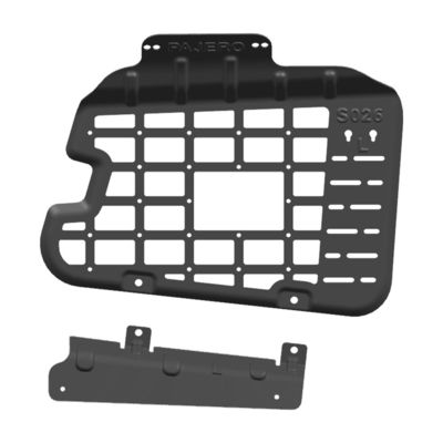 โลหะกระเป๋าเก็บของ ชั้นวางของหน้าต่าง Mesh Net หน้าต่างด้านข้าง ติด Net Mitsubishi Pajero