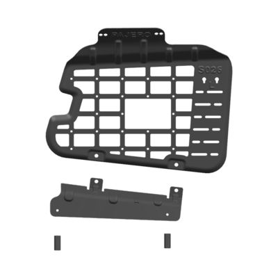 โลหะกระเป๋าเก็บของ ชั้นวางของหน้าต่าง Mesh Net หน้าต่างด้านข้าง ติด Net Mitsubishi Pajero