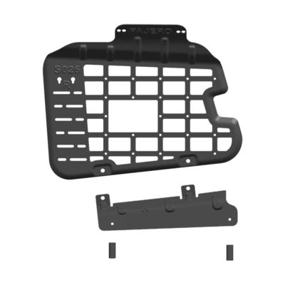 โลหะกระเป๋าเก็บของ ชั้นวางของหน้าต่าง Mesh Net หน้าต่างด้านข้าง ติด Net Mitsubishi Pajero