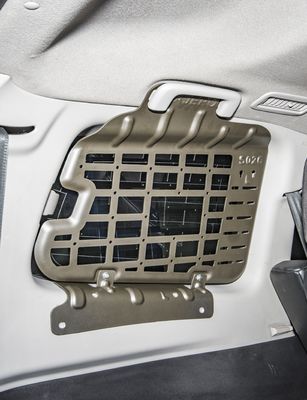 โลหะกระเป๋าเก็บของ ชั้นวางของหน้าต่าง Mesh Net หน้าต่างด้านข้าง ติด Net Mitsubishi Pajero