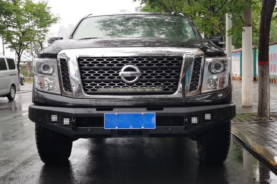 เหมาะสําหรับ Nissan Titan 4X4 อุปกรณ์เสริม บัมเปอร์อะไหล่รถยนต์ วินช์ บูล บาร์ บัมเปอร์รถหน้า