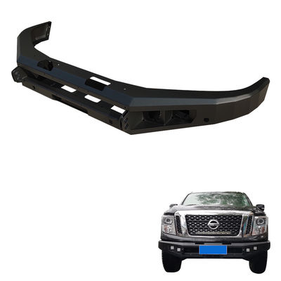 NP300 ชิ้นส่วนรถยนต์ สีดํา สแตนเลส หน้าบัมเปอร์และหลังบัมเปอร์สําหรับ Nissan Navara