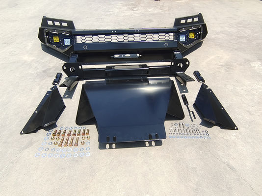 2009 ปี 4X4 อุปกรณ์เสริม แบมเปอร์เพลต วินช์ บูล บาร์ หน้ารถ แบมเปอร์เพลตสําหรับ นิสสัน นาวารา