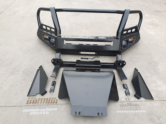 2009 ปี 4X4 อุปกรณ์เสริม แบมเปอร์เพลต วินช์ บูล บาร์ หน้ารถ แบมเปอร์เพลตสําหรับ นิสสัน นาวารา