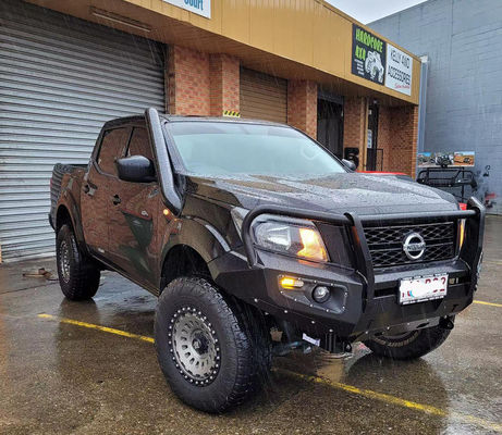 2009 ปี 4X4 อุปกรณ์เสริม แบมเปอร์เพลต วินช์ บูล บาร์ หน้ารถ แบมเปอร์เพลตสําหรับ นิสสัน นาวารา
