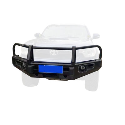 ปิดถนน Winch บูลบาร์ แบมเปอร์ด้านหน้า พร้อมแสง LED และตู้ติดตั้ง Toyota ทาโคมา