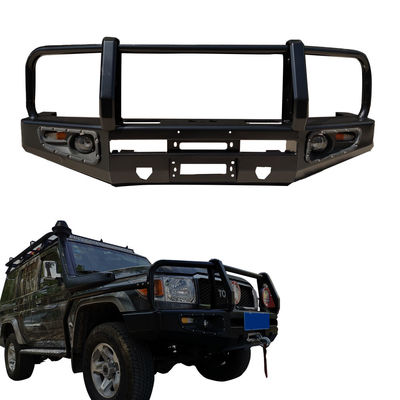 สีดําที่กําหนดเอง รถรบหลัง สแตนเลส Offถนน สําหรับ Toyota Land Cruiser LC79