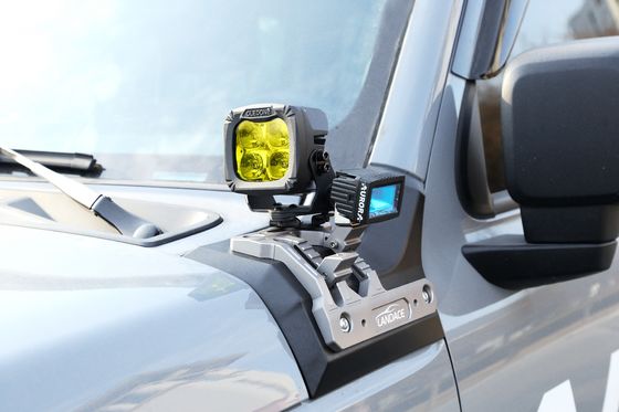 JEEP Tank300 LED ไฟขับเคลื่อน หมุนยาง หมุนยางติดตั้งเสา หมุนยาง แอลูมิเนียมเหล็กสําหรับ JEEP