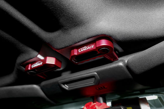 สไตล์เครื่องจักรกล การถอดหลังคาแบบแข็ง แอลูมิเนียมสวิทช์มือสําหรับ Jeep Wrangler JK JL