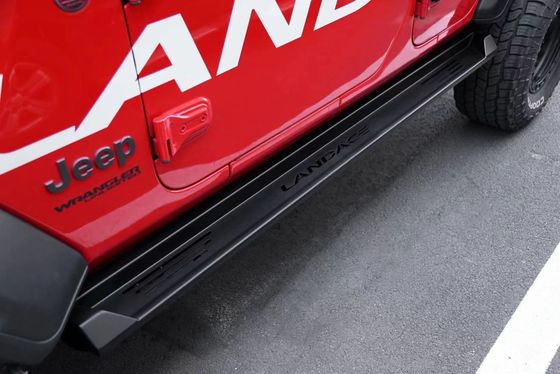 Jeep Wrangler JL JK Side Step Pedal Running Board พร้อมเคลือบผงสแตนเลียม